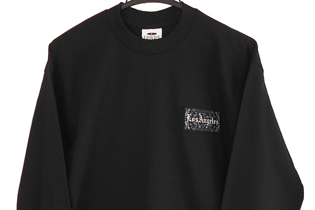 pro club long-sleeve tshirts los angeles paisley