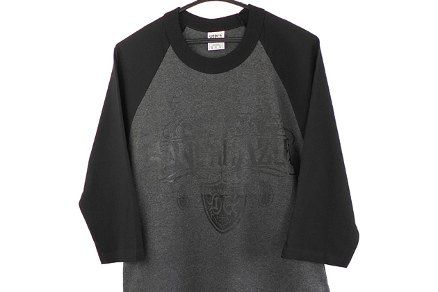 Shaka wear raglan 6.0oz max heavy tshirt los angeles california baseball shirt