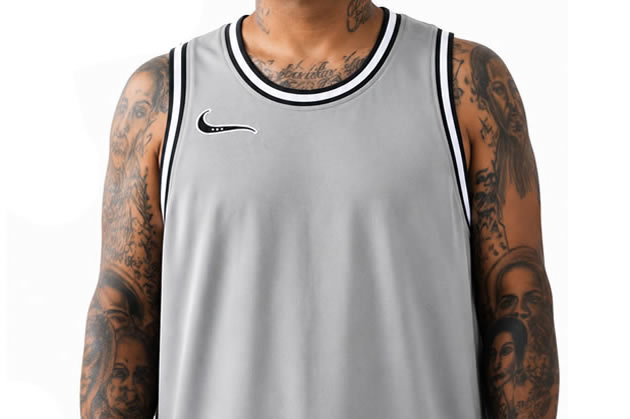 Basketball jersey Grey